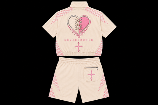 NRN Frozen Heart Shy Pink Set