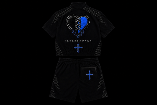 NRN Frozen Heart Glacier Blue Set