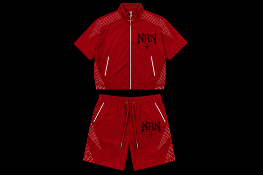 NRN Frozen Heart Red & Black Set