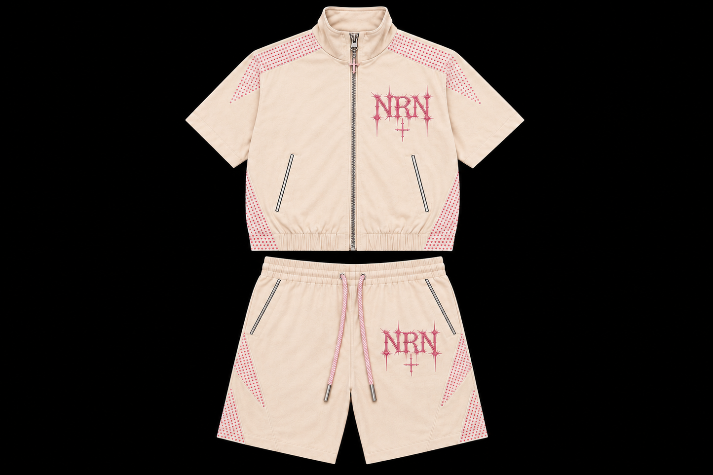 NRN Frozen Heart Shy Pink Set